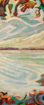 Œuvre contemporaine nommée « Estuaire. », Réalisée par BAGLIN