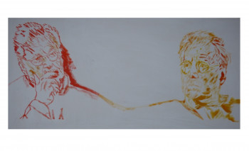 Œuvre contemporaine nommée « Etude Duo », Réalisée par MAUDéE ZARTS