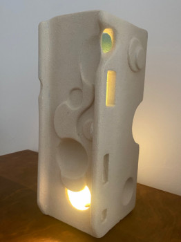 Œuvre contemporaine nommée « Sculpture lumineuse I », Réalisée par MPMONTET