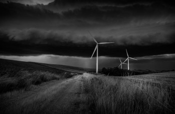 Œuvre contemporaine nommée « La colère du ciel », Réalisée par JEAN PHILIPPE PECH PHOTOGRAPHIE