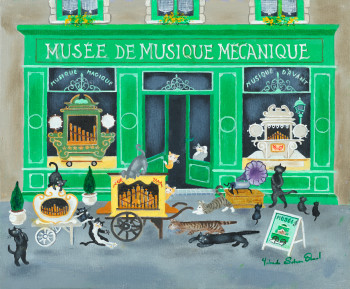 Œuvre contemporaine nommée « Musée de la Musique Mécanique/Mechanical Music Museum », Réalisée par YOLANDE SALMON-DUVAL