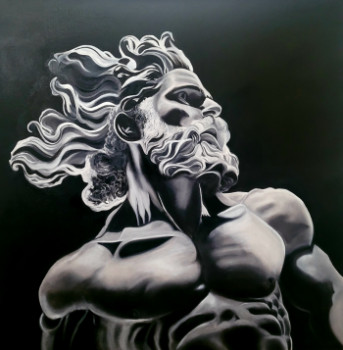 Œuvre contemporaine nommée « ZEUS », Réalisée par NATALI