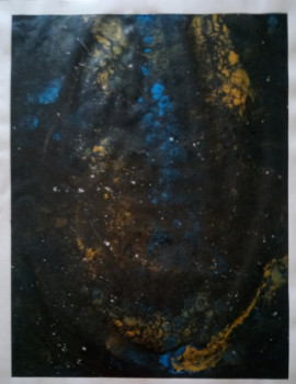 Œuvre contemporaine nommée « Cosmos », Réalisée par DUBOIS ROBIN ALIAS LE CHAT
