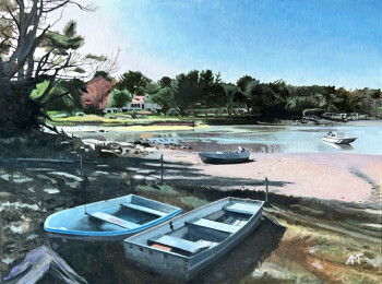 Œuvre contemporaine nommée « Cape Neddick Harborside 2 », Réalisée par ARNAUD FEUGA