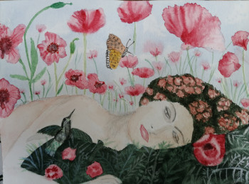 Œuvre contemporaine nommée « Madame rêve », Réalisée par ENEHY