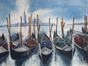 Œuvre contemporaine nommée « San Giorgio Maggiore », Réalisée par MIO