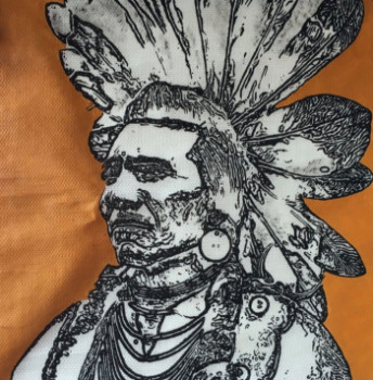 Œuvre contemporaine nommée « The Indian », Réalisée par ERIC ERIC
