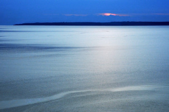 Œuvre contemporaine nommée « Bleu soir », Réalisée par YABé