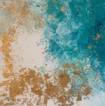 Œuvre contemporaine nommée « Entre terre et mer », Réalisée par PATRICK