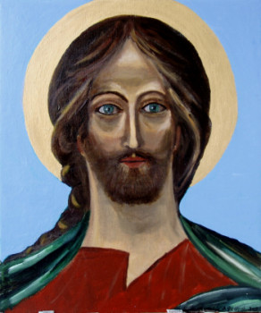 Œuvre contemporaine nommée « Christ », Réalisée par ANDRé FEODOROFF