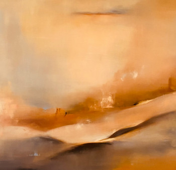 Œuvre contemporaine nommée « Vent sur le Sinaï », Réalisée par BRIGITTE SCHWEITZER