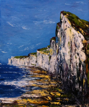 Œuvre contemporaine nommée « ETRETAT », Réalisée par JEAN PIERRE SALLE