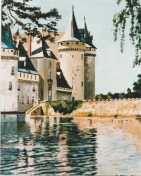 Œuvre contemporaine nommée « Chateau de Sully », Réalisée par ANDRé FEODOROFF