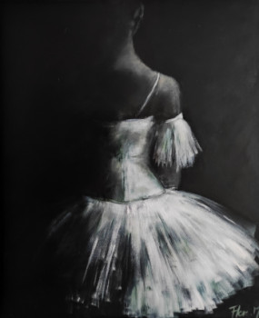 Œuvre contemporaine nommée « Ballerine #1 », Réalisée par FLORE.M