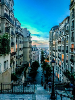 Œuvre contemporaine nommée « Montmartre », Réalisée par FREDERIC CHEVALIER