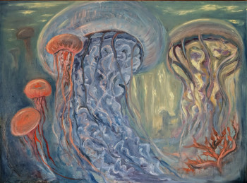 Œuvre contemporaine nommée « Medusas' immortal peace. », Réalisée par JULIA KKOS