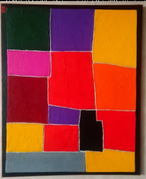 Œuvre contemporaine nommée « 72x60cm 10-08-23 », Réalisée par ALAIN MAUDOUX