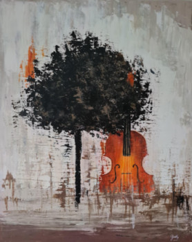 Œuvre contemporaine nommée « Symphonie des Arbres N°2 », Réalisée par GUELY