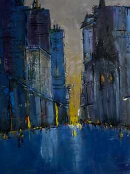 Œuvre contemporaine nommée « New york », Réalisée par JACQUES SOULEILLE