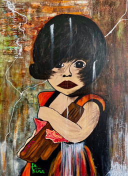 Œuvre contemporaine nommée « La Niña », Réalisée par ORANOUS