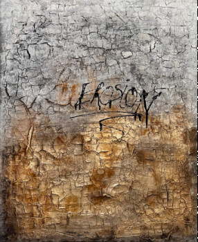 Œuvre contemporaine nommée « Erosion », Réalisée par ORANOUS