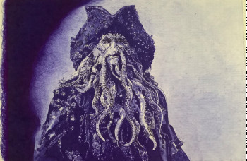 Œuvre contemporaine nommée « Davy Jones », Réalisée par VALéRIE DESBARBIEUX