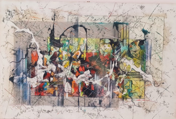Œuvre contemporaine nommée « Papillon », Réalisée par CHRISTIAN POIROT