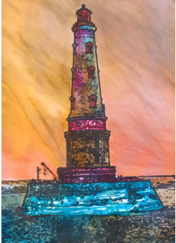 Œuvre contemporaine nommée « Le Phare », Réalisée par ERIC ERIC