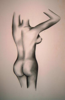 Œuvre contemporaine nommée « élegance », Réalisée par ODILE WYSOCKI-GREC