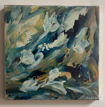 Œuvre contemporaine nommée « Flowers », Réalisée par ANDD'ART