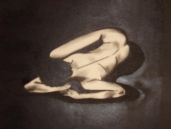 Œuvre contemporaine nommée « seule! », Réalisée par ODILE WYSOCKI-GREC