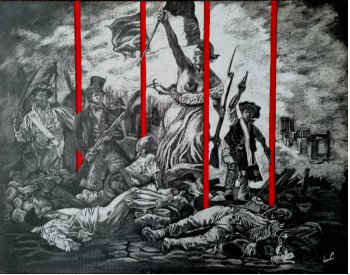 Œuvre contemporaine nommée « UTOPIA », Réalisée par LAURENT