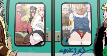 Œuvre contemporaine nommée « Paris Métro », Réalisée par ERWAN ESSART