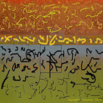 Œuvre contemporaine nommée « TABLEAU NUMERIQUE DU 29 09 2023 », Réalisée par ASGRAPHE2023