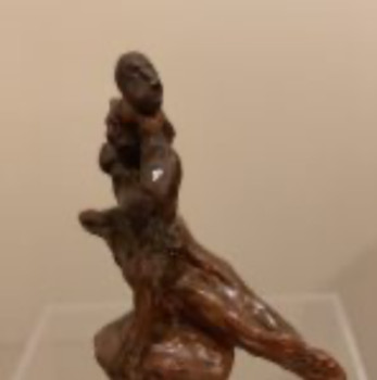 Œuvre contemporaine nommée « La valse (hommage à Camille Claudel° », Réalisée par VFB VALéRIE FONTANIER BELZA