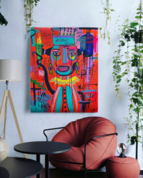 Œuvre contemporaine nommée « enfant », Réalisée par BOUGRIN