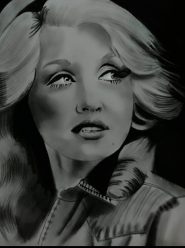 Œuvre contemporaine nommée « Dolly Parton », Réalisée par OLIVIER BRAUN
