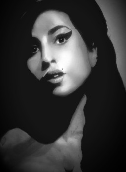 Œuvre contemporaine nommée « Amy Winehouse portrait 1 », Réalisée par OLIVIER BRAUN