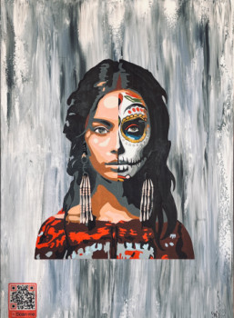 Œuvre contemporaine nommée « Les violences faites aux femmes mexicaines », Réalisée par GHIS
