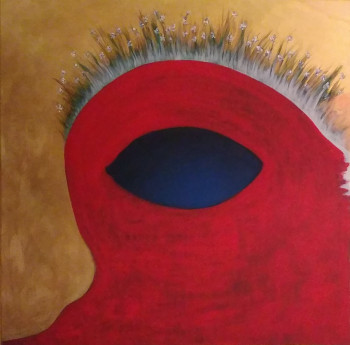 Œuvre contemporaine nommée « Ame rouge », Réalisée par LEPORIARTSTUDIO