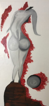 Œuvre contemporaine nommée « Perdue la tête (Vendue) », Réalisée par ROSE MARY VALLAS