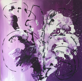 Œuvre contemporaine nommée « Le voyage (VENDUE) », Réalisée par ROSE MARY VALLAS
