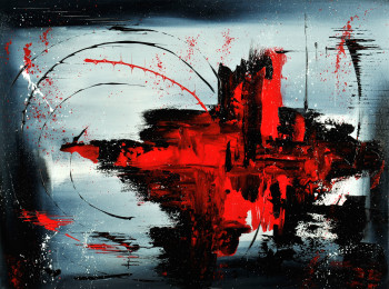 Œuvre contemporaine nommée « Authentique (VENDUE) », Réalisée par ROSE MARY VALLAS