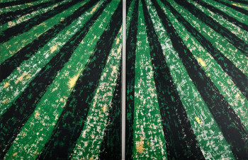 Œuvre contemporaine nommée « Tree Sparks », Réalisée par ROMROS