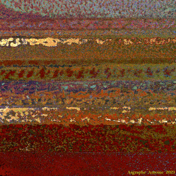 Œuvre contemporaine nommée « TABLEAU A PREPARER SUR COMMANDE AU FORMAT DE VOTRE CHOIX DU 21 10 2023 », Réalisée par ASGRAPHE2023