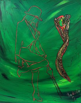 Œuvre contemporaine nommée « Cabaret », Réalisée par NADODO