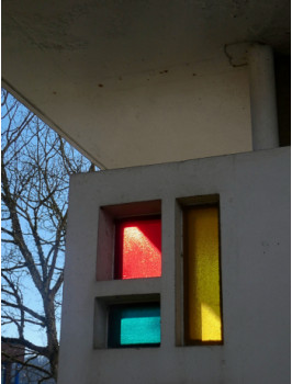 Œuvre contemporaine nommée « série Limoges, entre ombre & lumière / faculté des sciences », Réalisée par DANIEL HUGUES