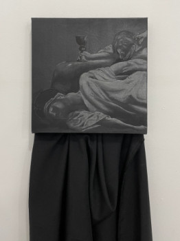 Œuvre contemporaine nommée « SHADES OF BLACK DO NOT EXIST », Réalisée par TOM CONSTANTIN