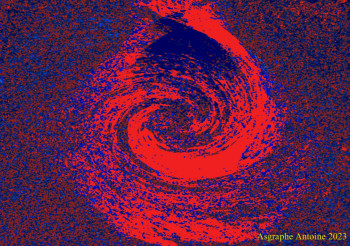 Œuvre contemporaine nommée « TABLEAU   NUMERIQUE  DU  28 10 2023 », Réalisée par ASGRAPHE2023