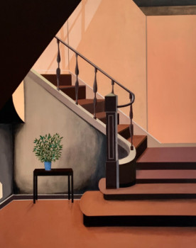 Œuvre contemporaine nommée « L'escalier », Réalisée par PADDY